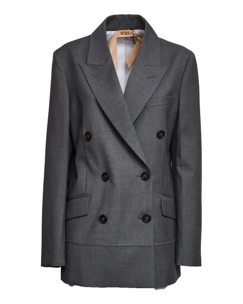 N° 21 double-breasted blazer - Grau Grau