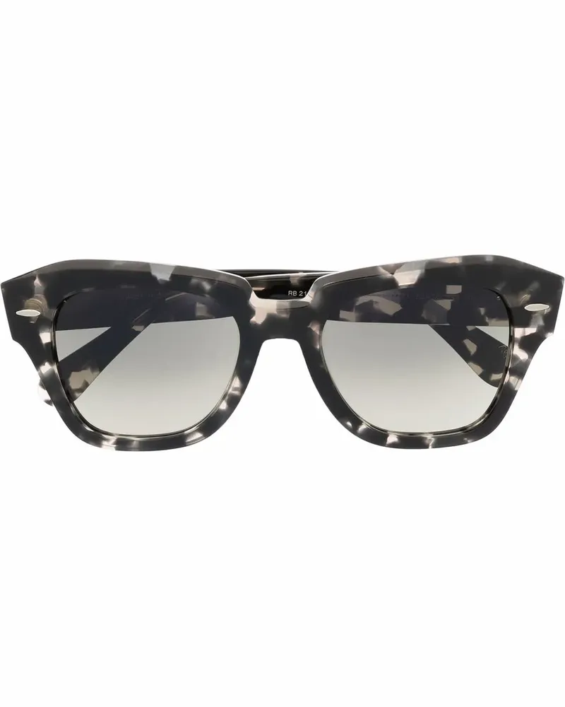 Ray Ban State Street Sonnenbrille - Schwarz Schwarz
