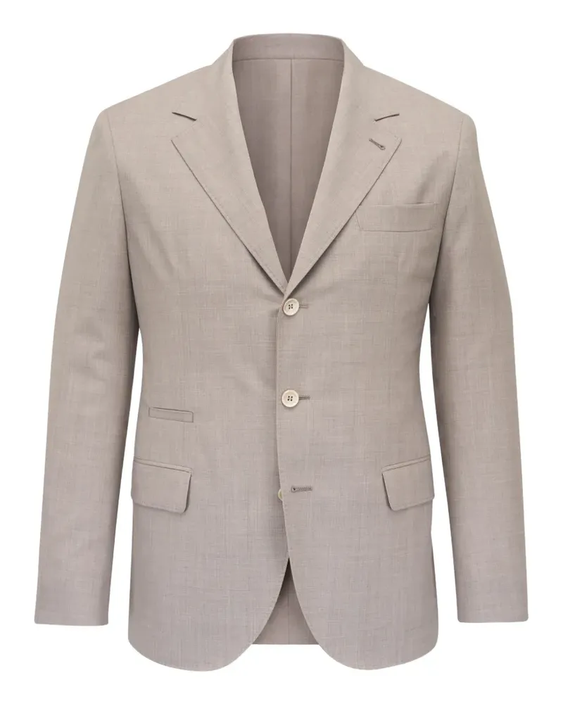 Brunello Cucinelli button-up blazer - Nude Nude