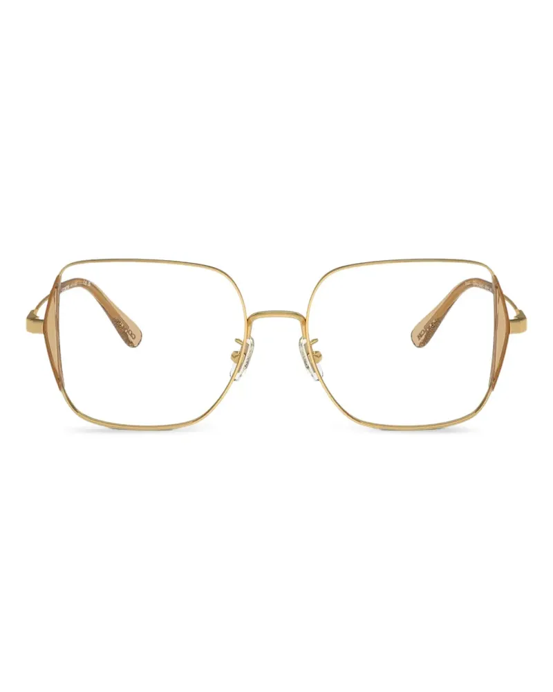 Coach square-frame glasses - Gold Gold