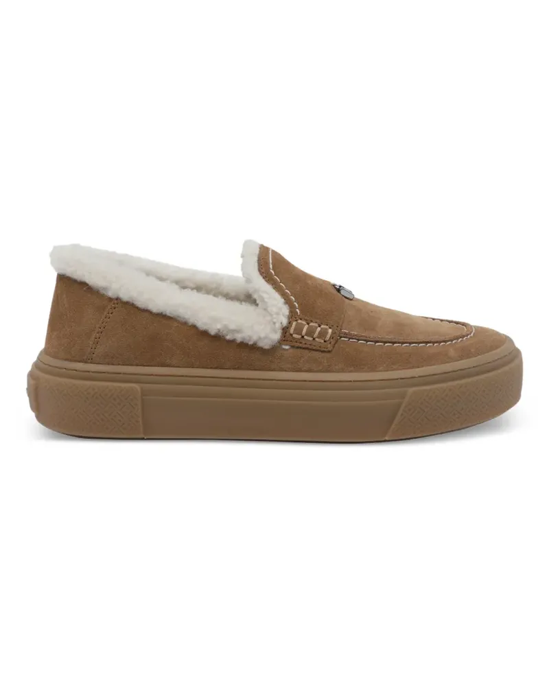 Hogan shearling-trim loafers - Braun Braun