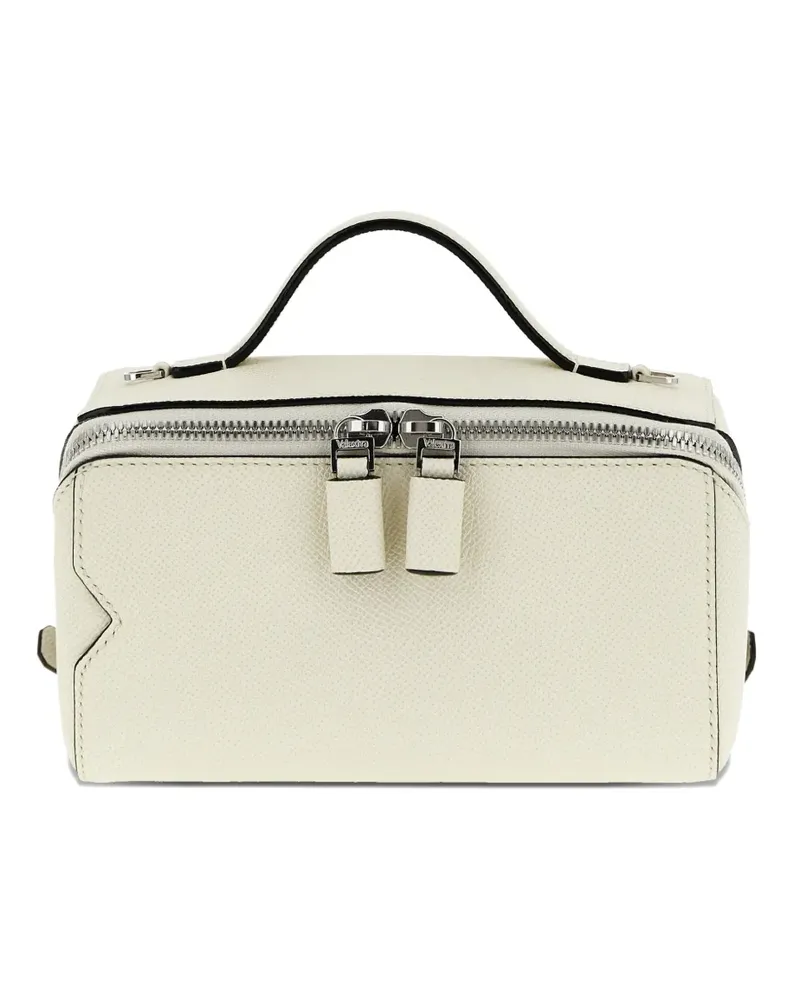 Valextra Tote Bag mit V-Linie - Nude Nude