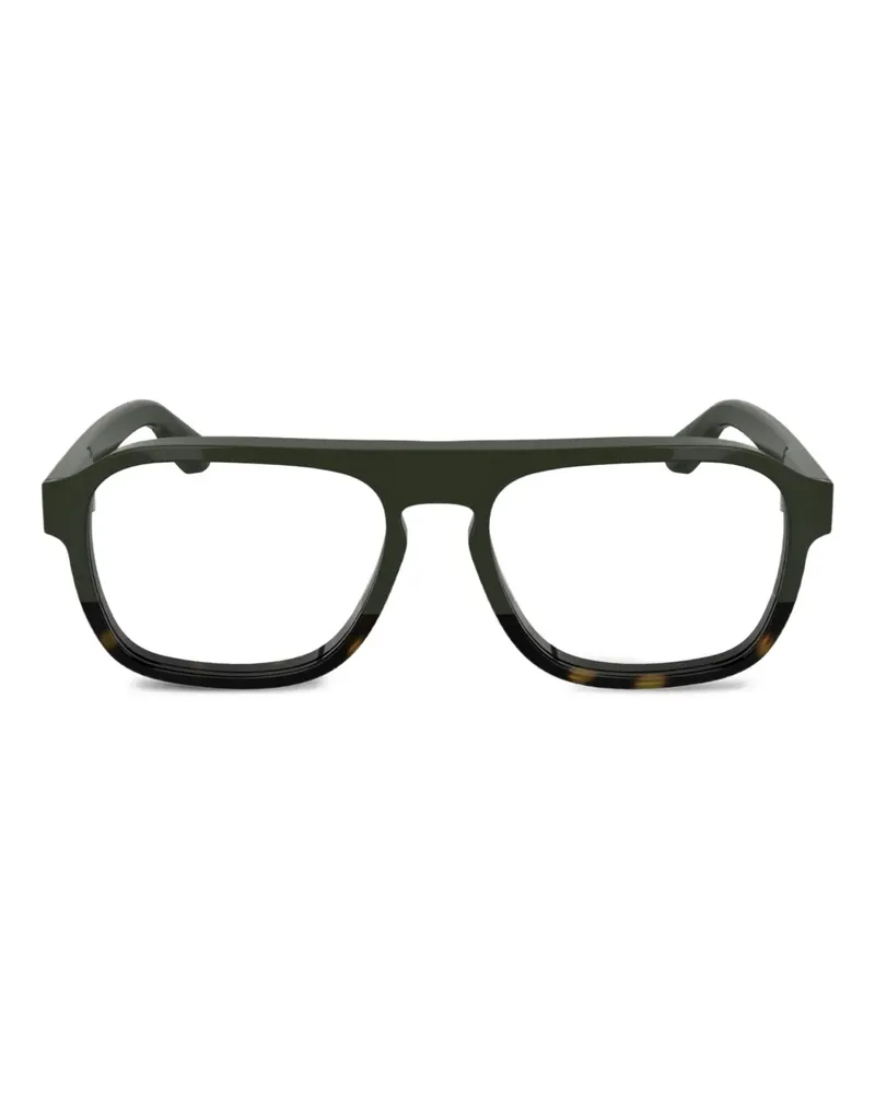 Calvin Klein Klassische Pilotenbrille - Grün Grün