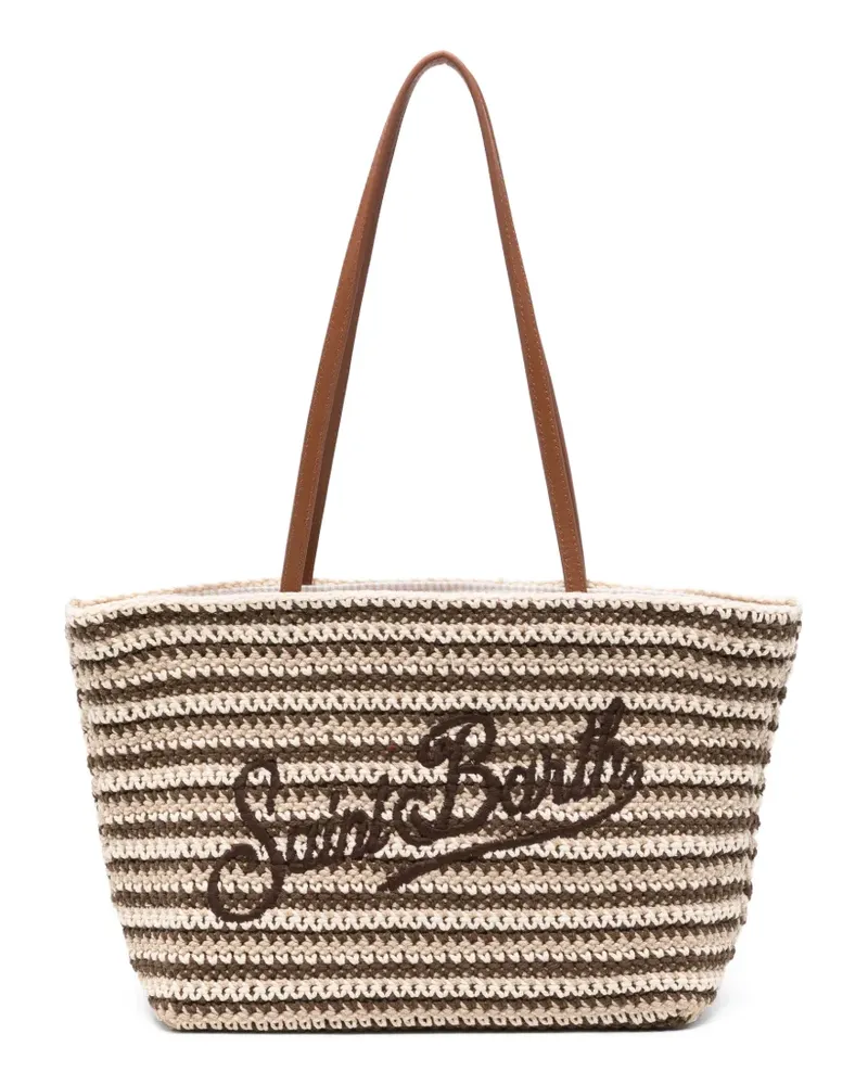 MC2 Saint Barth crochet-knit shoulder bag - Braun Braun