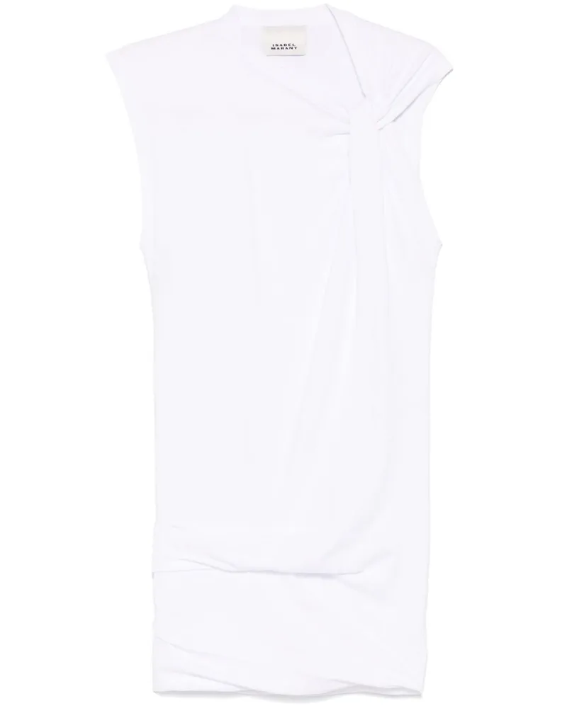 Isabel Marant Leany Minikleid - Weiß Weiß