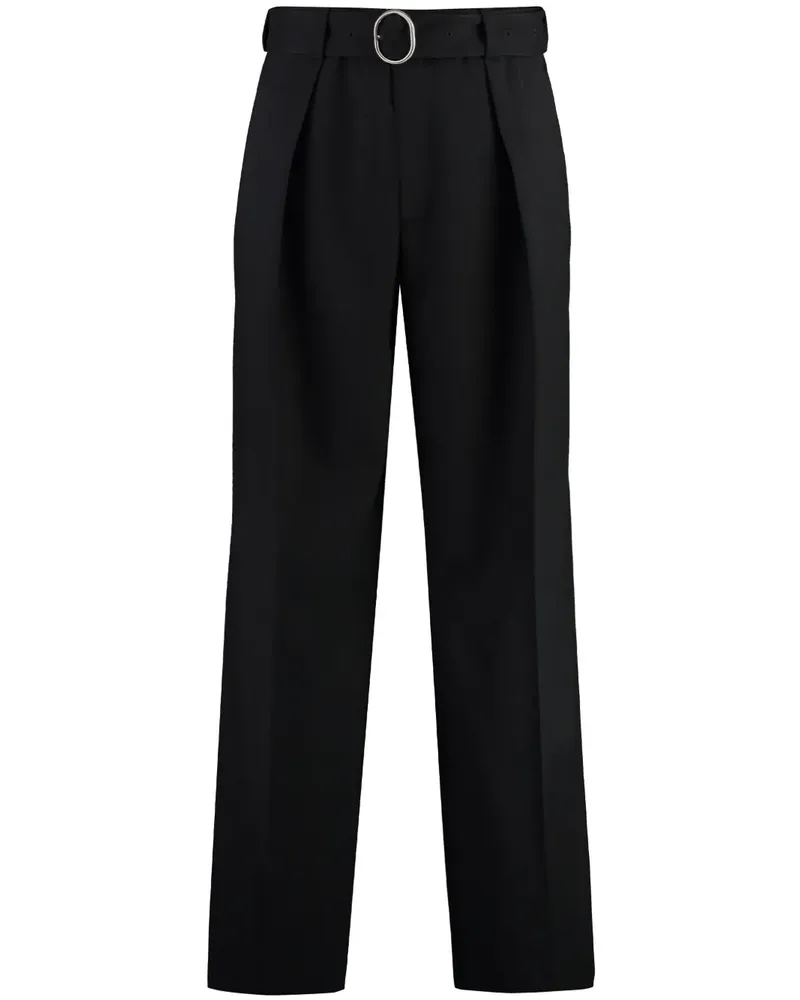 Jil Sander Klassische Hose - Schwarz Schwarz