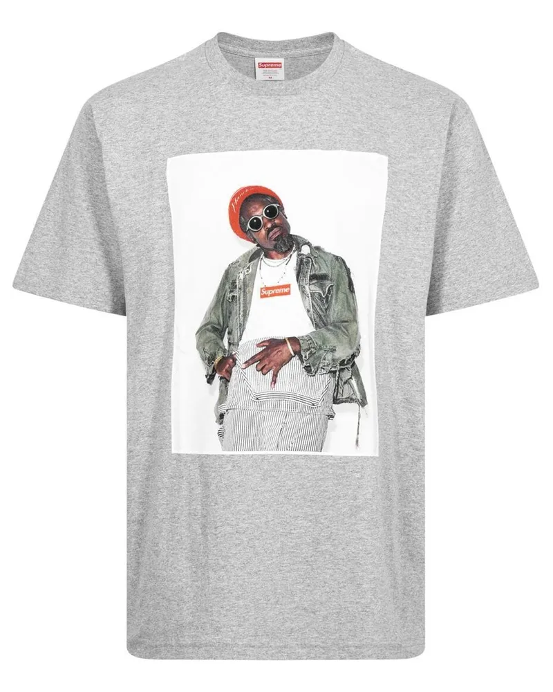 Supreme Being Andre 3000 T-Shirt mit Print Grau