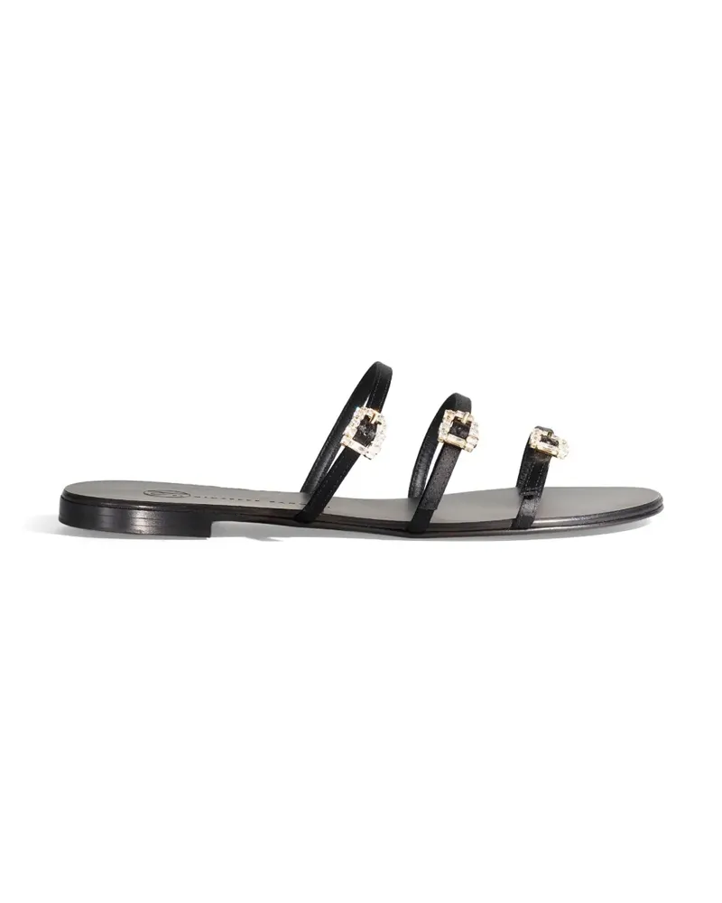 Temperley London Eclipse Sandalen - Schwarz Schwarz