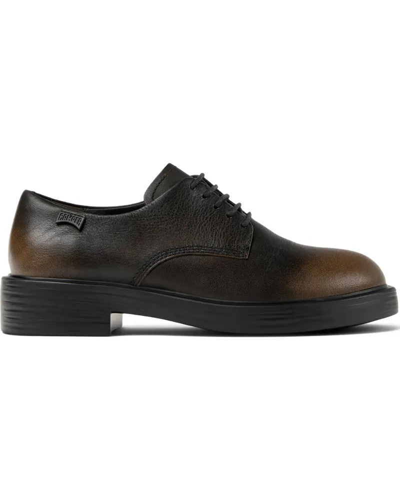 Camper Dean Derby-Schuhe mit Schnürung - Schwarz Schwarz