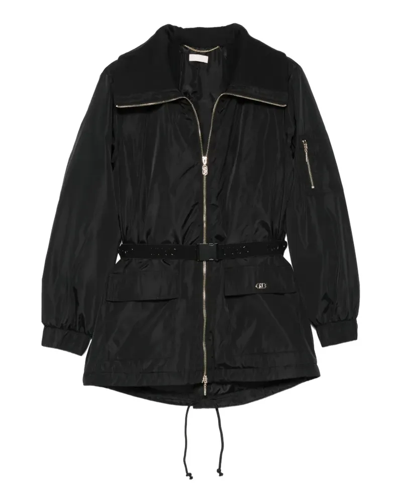 Liu Jo Jacke mit Gürtel - Schwarz Schwarz