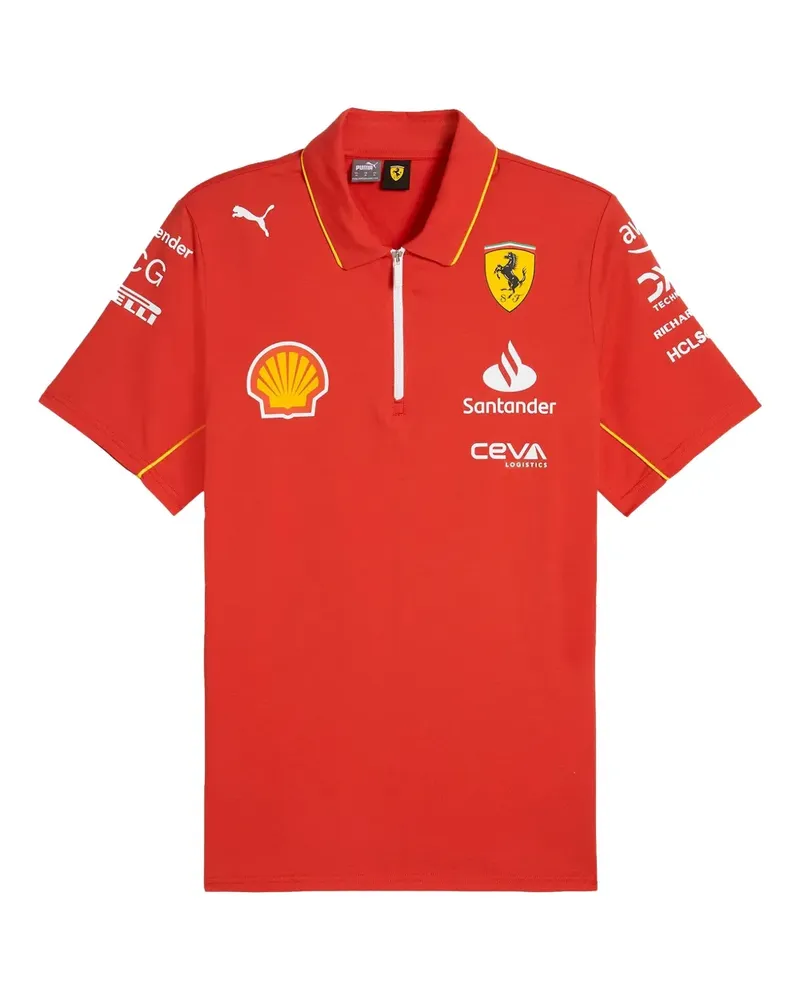 Puma Ferrari team polo shirt - Rot Rot