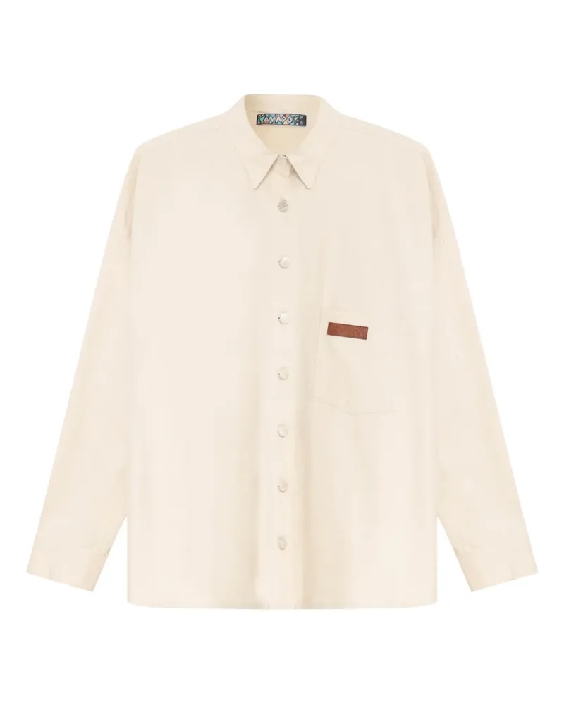 Amapô Hemd mit aufgesetzten Taschen - Nude Nude