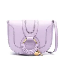 See by Chloé Mini-Tasche mit Logo Violett