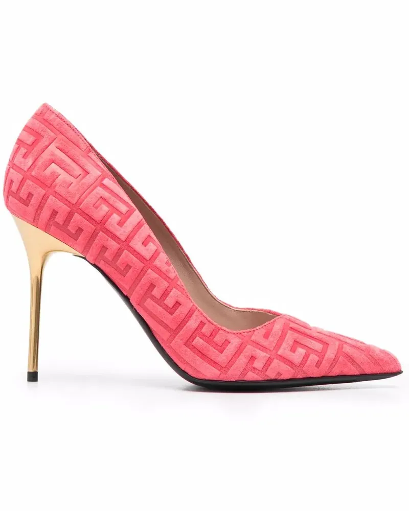 Balmain Pumps mit spitzer Kappe - Rosa Rosa