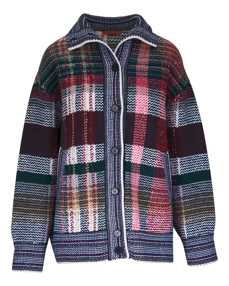 Missoni button-fastening cardigan - Blau Blau