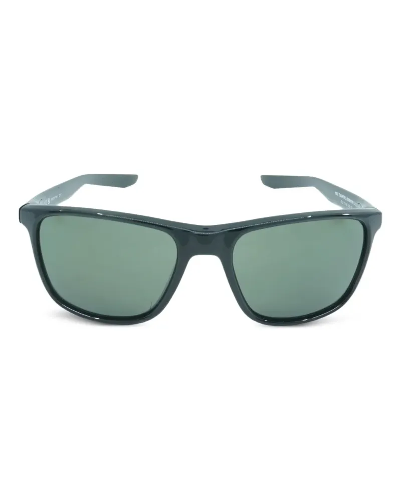 Nike Essential Endeavor Sonnenbrille mit eckigem Gestell - Schwarz Schwarz