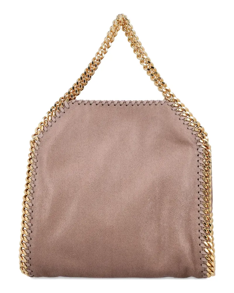 Stella McCartney Schultertasche mit Ziernähten - Nude Nude
