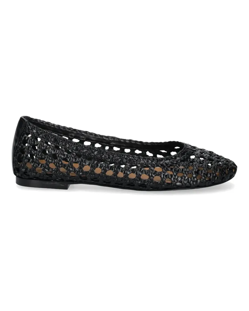 Billi Bi woven ballet flats - Schwarz Schwarz