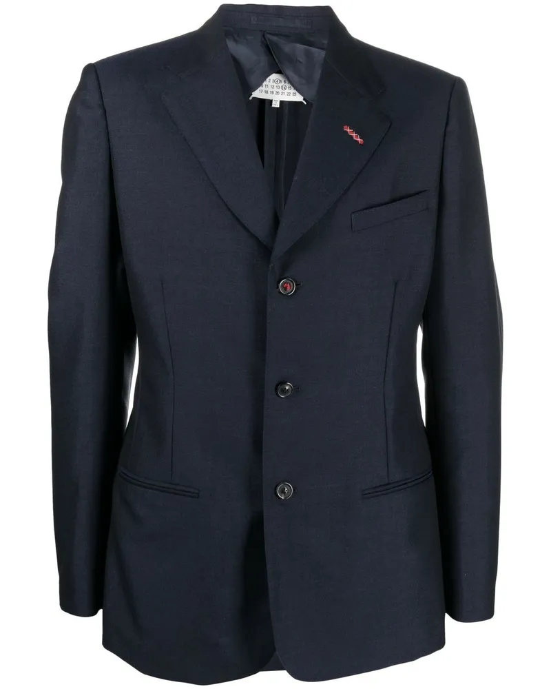 Maison Margiela Einreihiges Sakko - Blau Blau