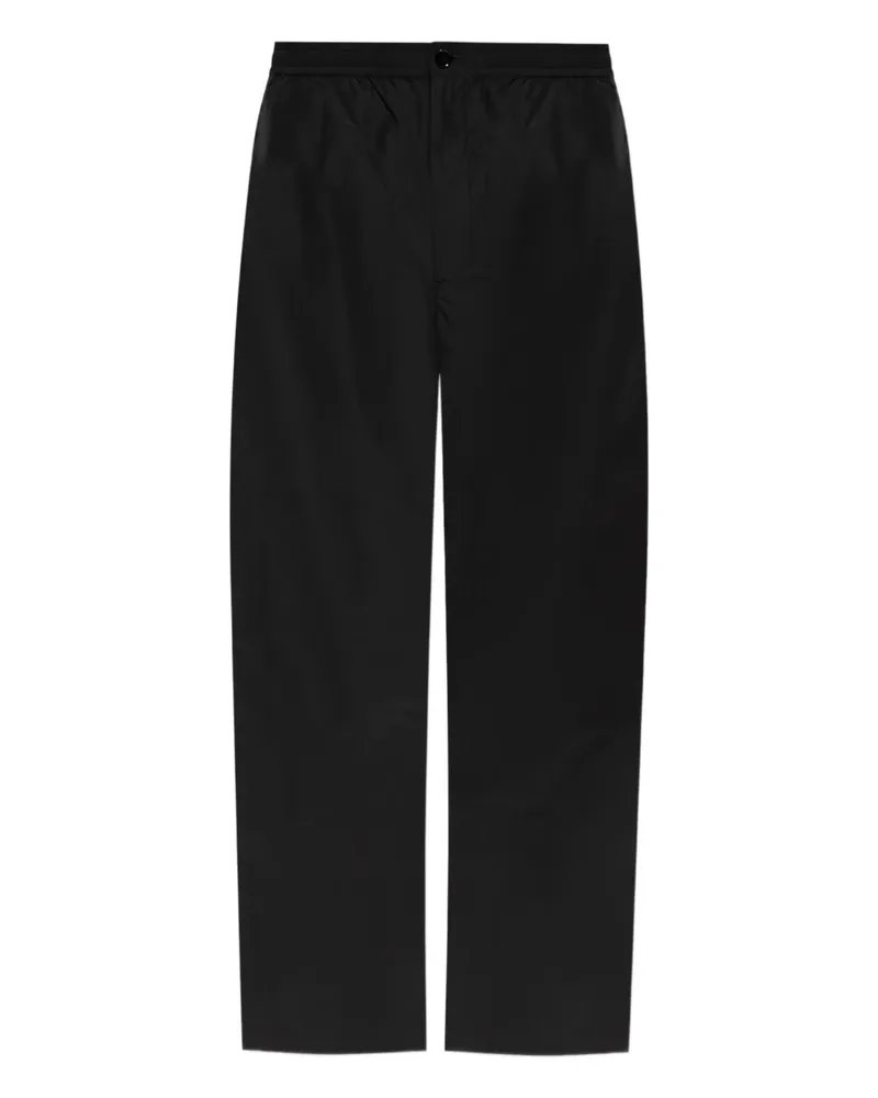 Theory Plissierte Hose - Schwarz Schwarz