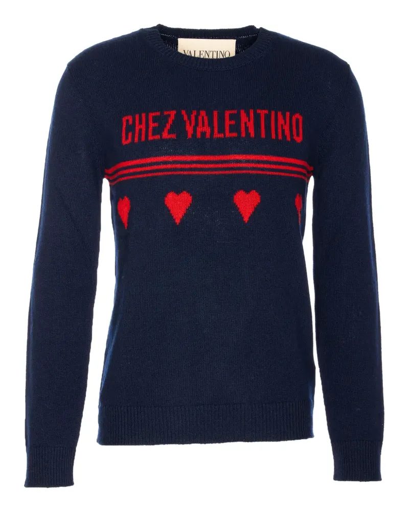 Valentino Garavani Klassischer Pullover - Blau Blau