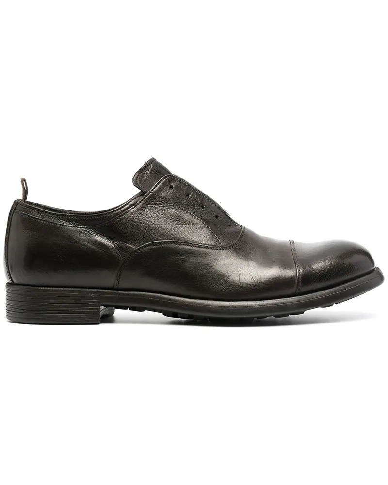 Officine Creative Italia Oxford-Schuhe ohne Schnürung - Braun Braun