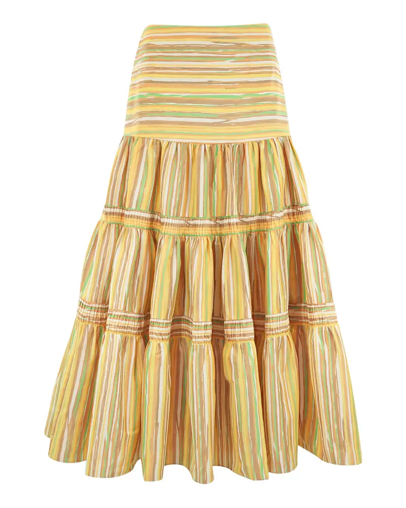 Alexis striped skirt - Gelb Gelb
