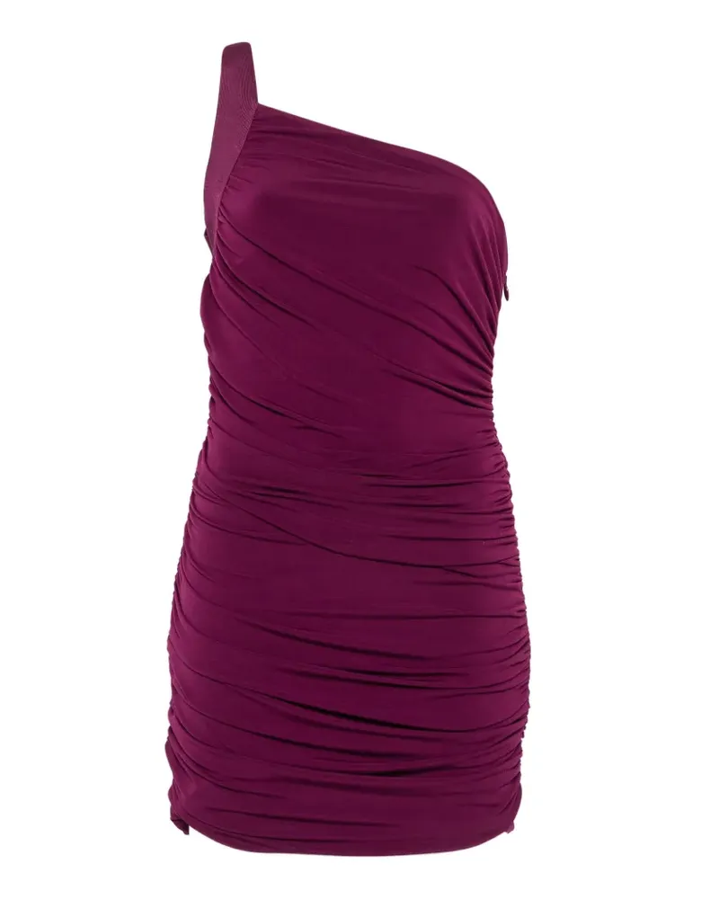 Hervé Léger Einschultriges Midikleid - Violett Violett