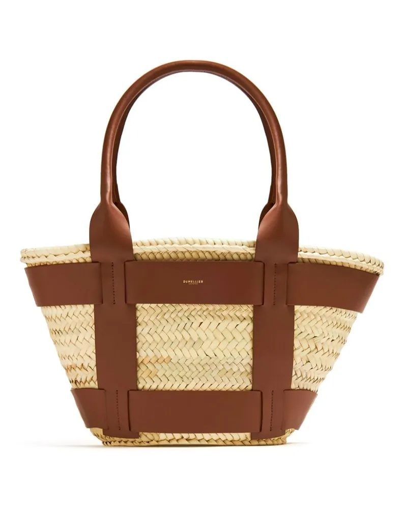 DeMELLIER The Santorini Tote Bag - Nude Nude
