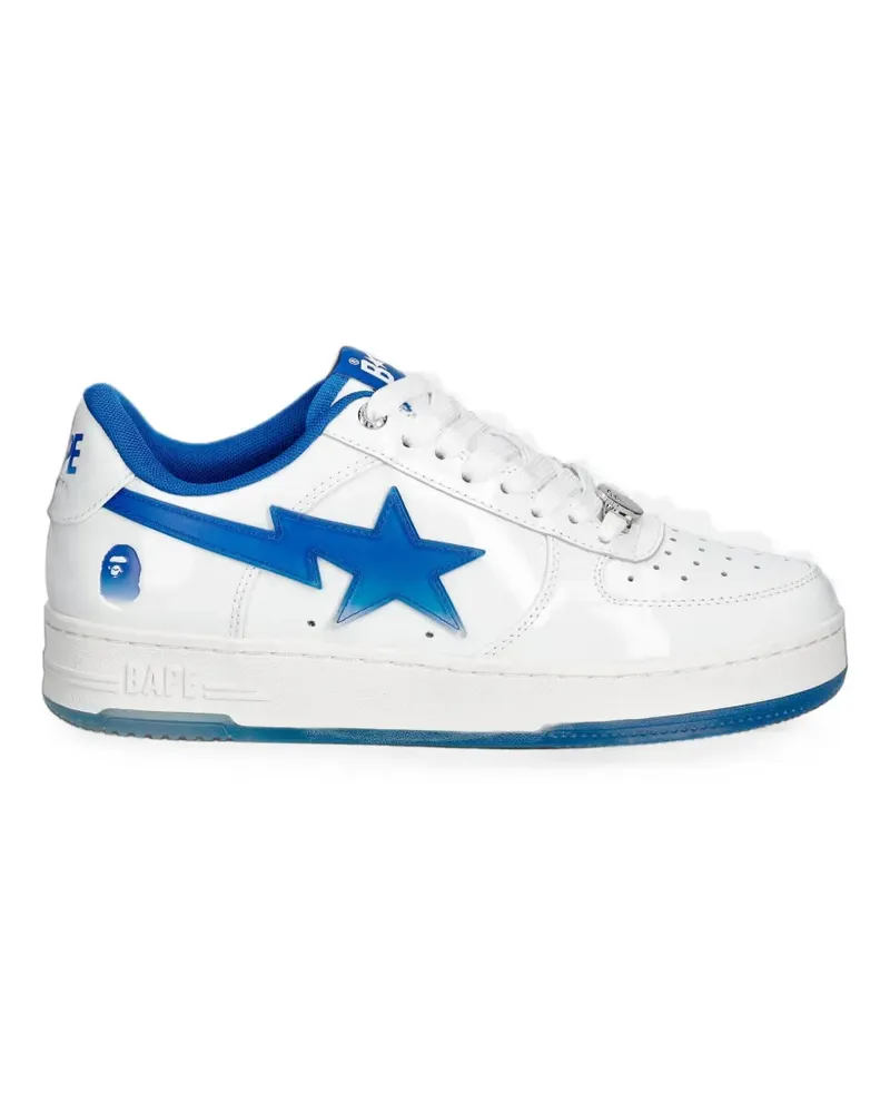 BAPE Bape Sta leather sneakers - Weiß Weiß