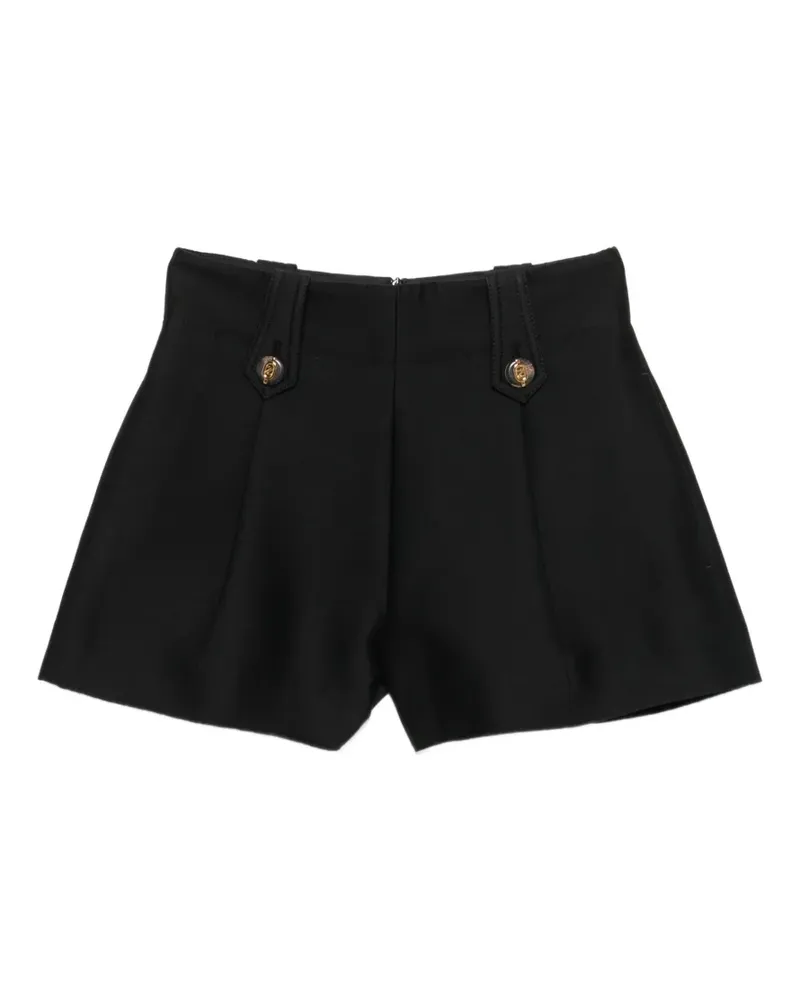 Zimmermann Valiant Shorts mit Zierknöpfen - Schwarz Schwarz