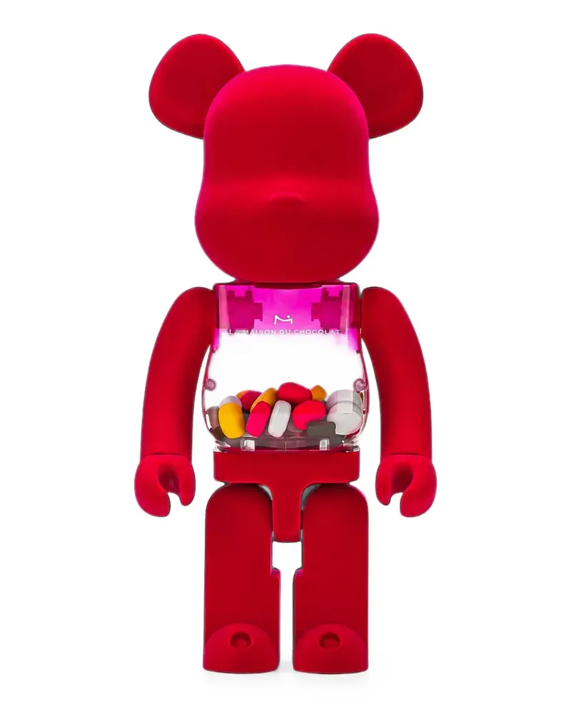 Medicom Toy La Maison du Chocolate x Bearbrick 1000% Figur - Rot Rot