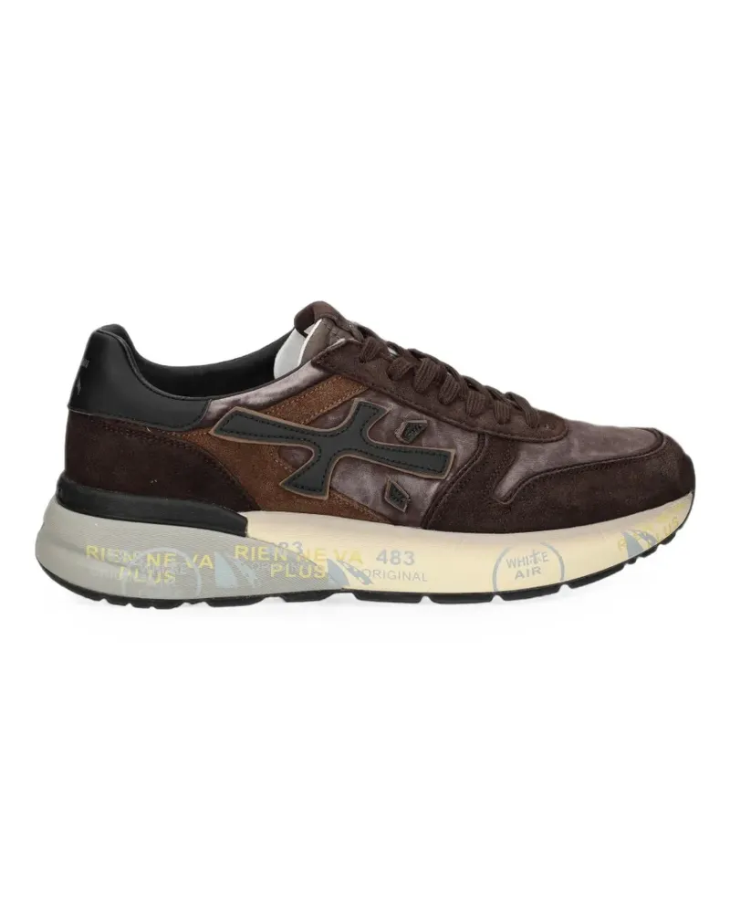 Premiata Mick 8434 Sneakers mit Einsätzen - Braun Braun