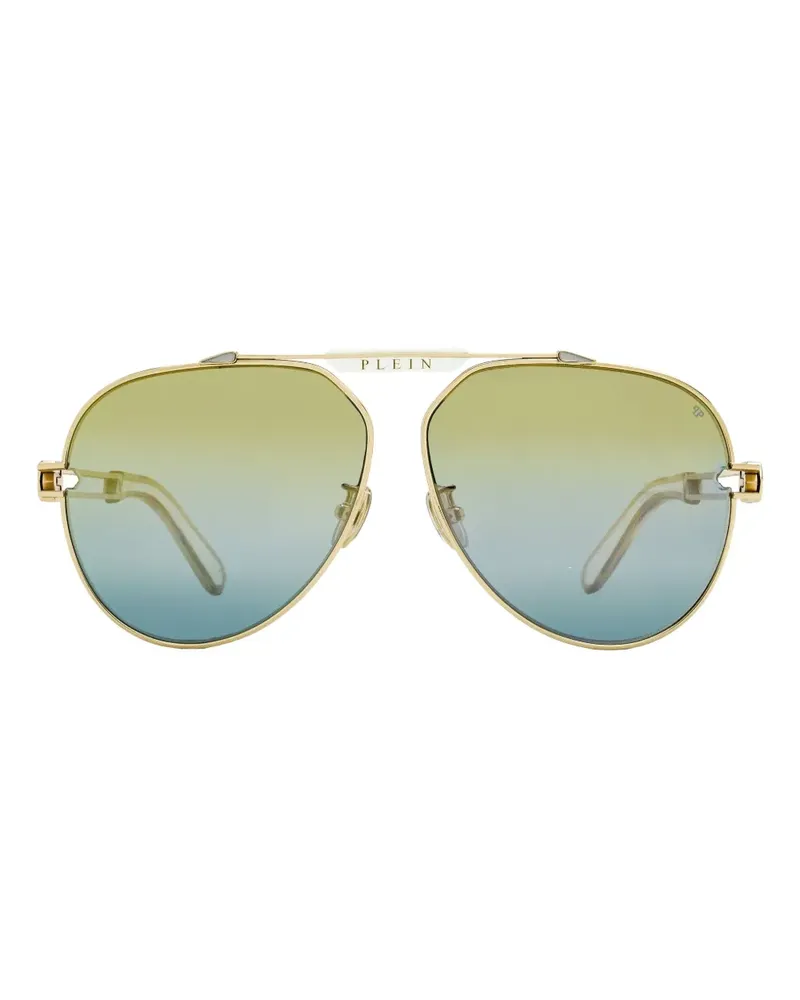 Philipp Plein Thin Bridge Sonnenbrille - Gold Gold