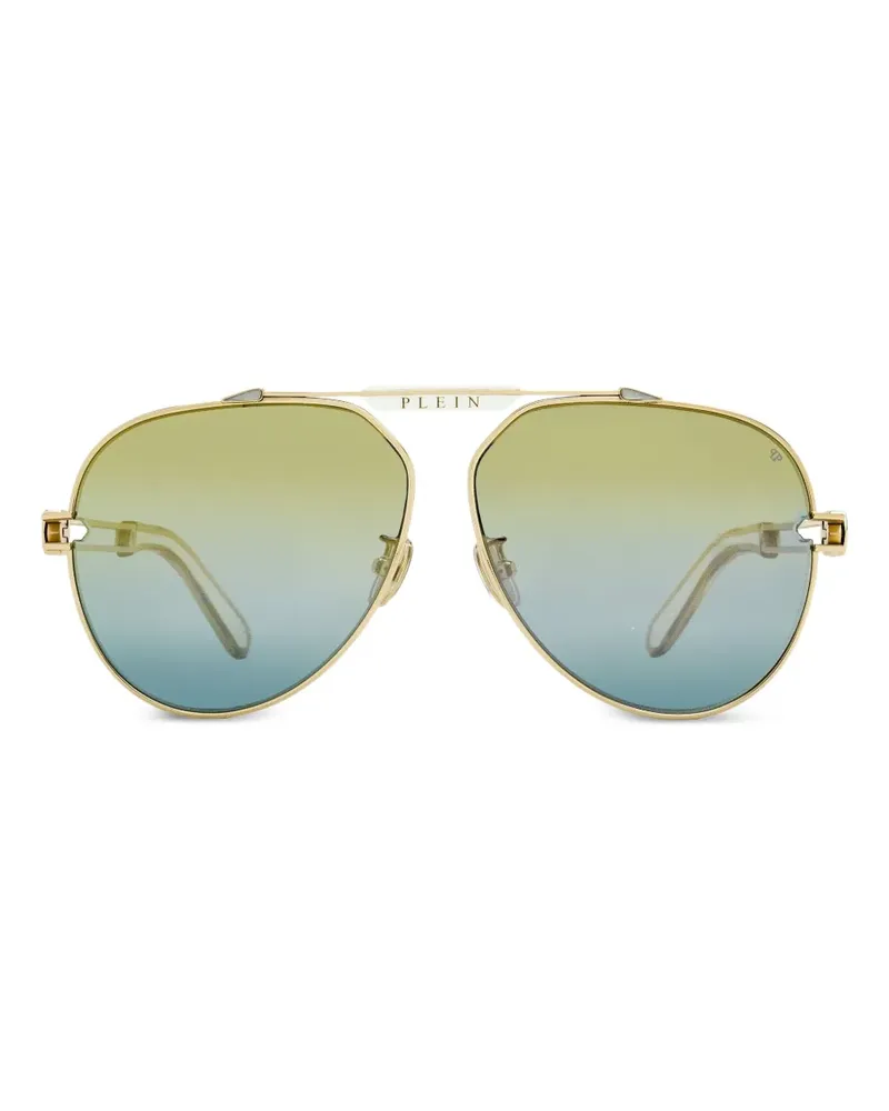 Philipp Plein Thin Bridge Sonnenbrille - Gold Gold