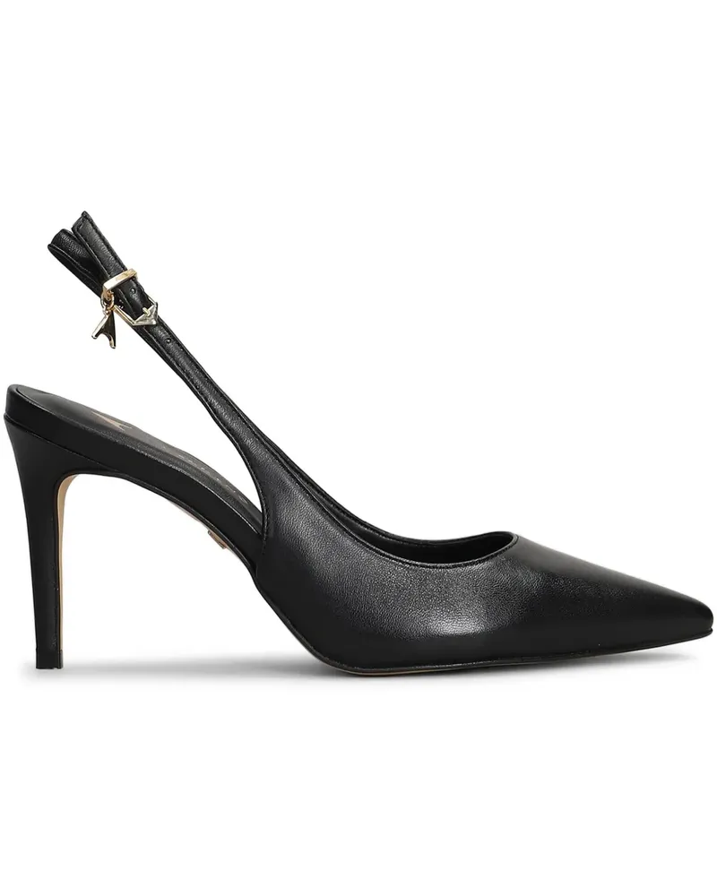 CARRANO Slingback-Pumps mit Anhänger 87mm - Schwarz Schwarz