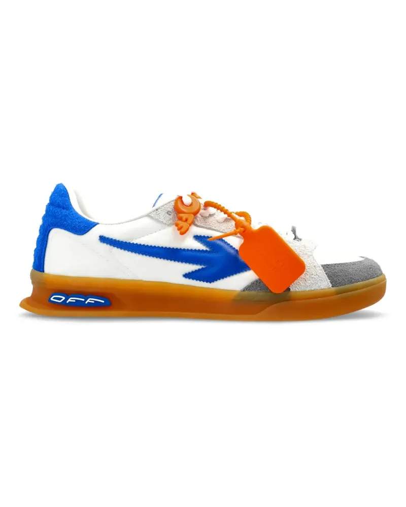 OFF-WHITE End Of Play panelled sneakers - Weiß Weiß
