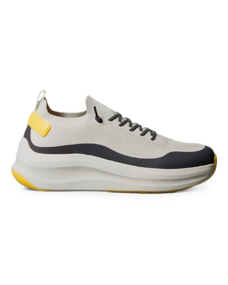 Calvin Klein chunky-sole lace-up sneakers - Weiß Weiß