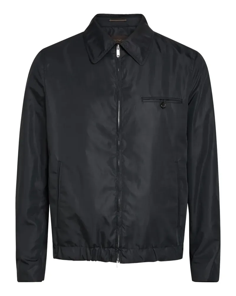 Slowear zip-fastening bomber jacket - Grau Grau