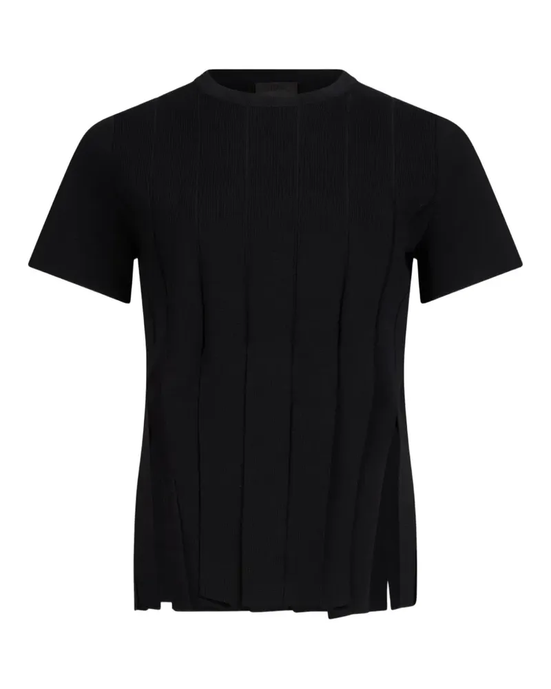 Liu Jo Kurzärmeliger Pullover - Schwarz Schwarz