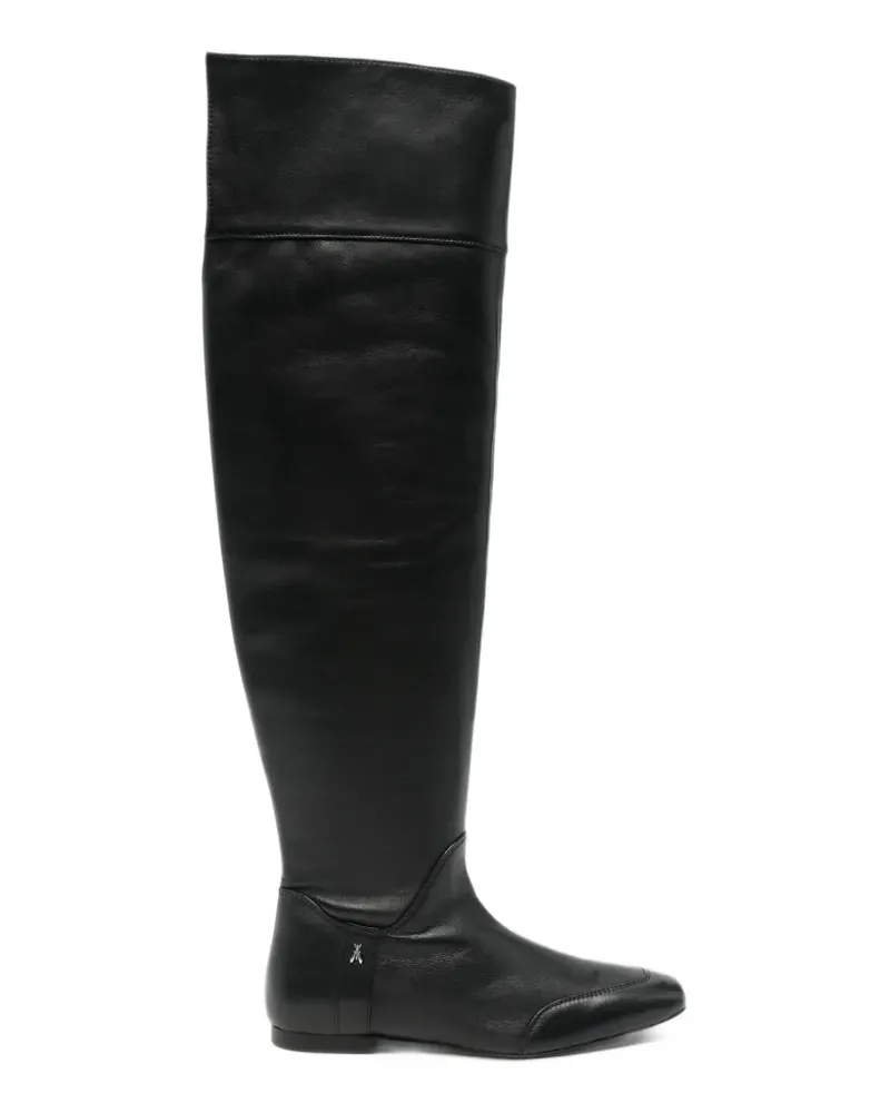 Patrizia Pepe My Skin over-the-knee boots - Schwarz Schwarz