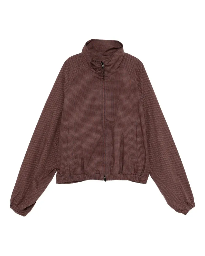 JUUN.J Karierte Jacke mit Raglanärmeln - Braun Braun