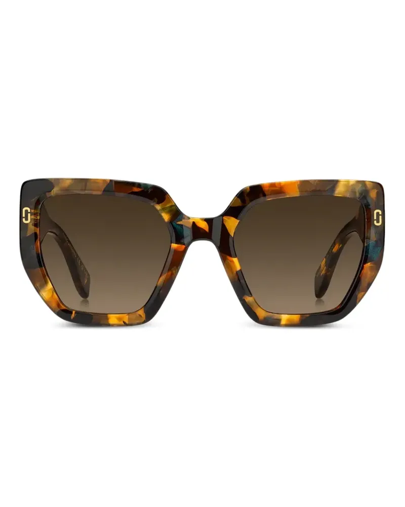 Marc Jacobs square logo sunglasses - Braun Braun