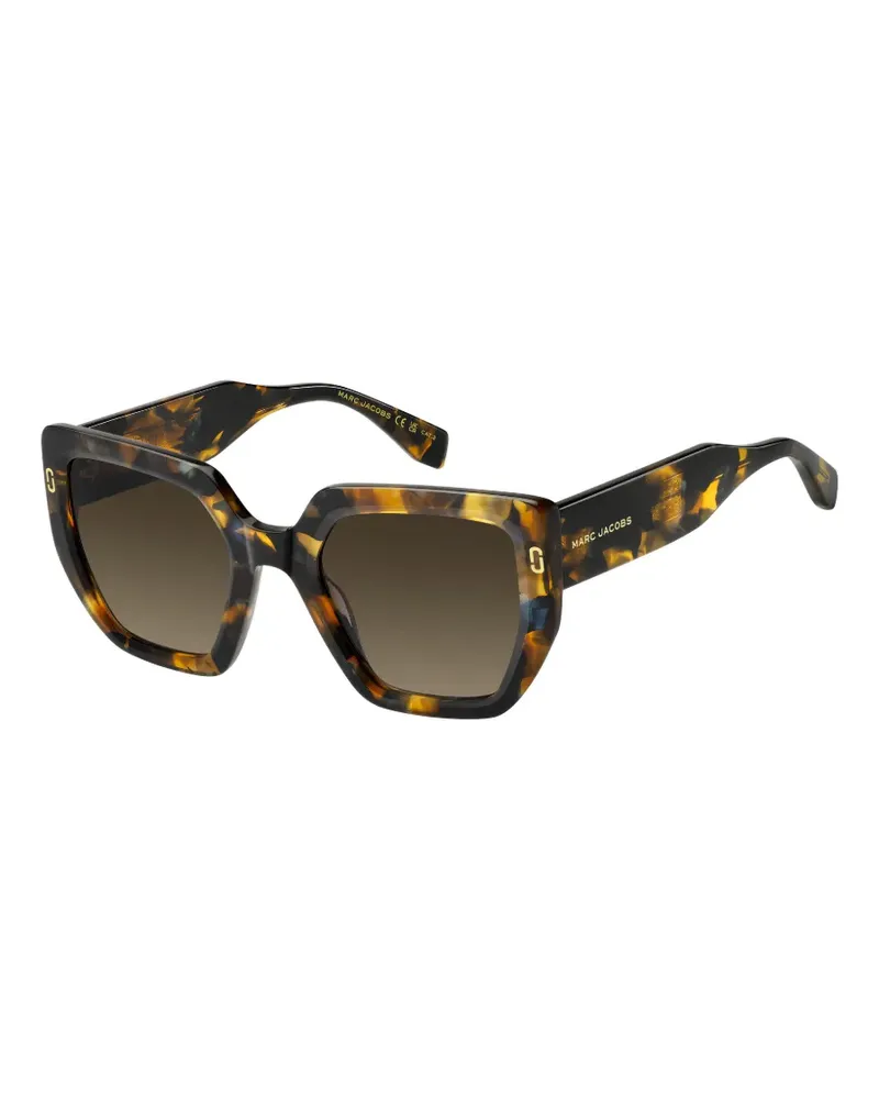 Marc Jacobs square logo sunglasses - Braun Braun