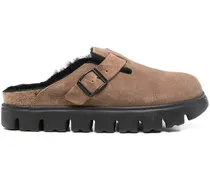 Boston Slipper mit Schnalle - Braun