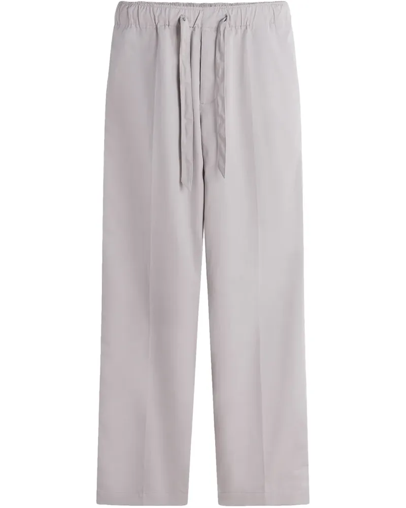 Lanvin Hose mit Kordelzug - Grau Grau
