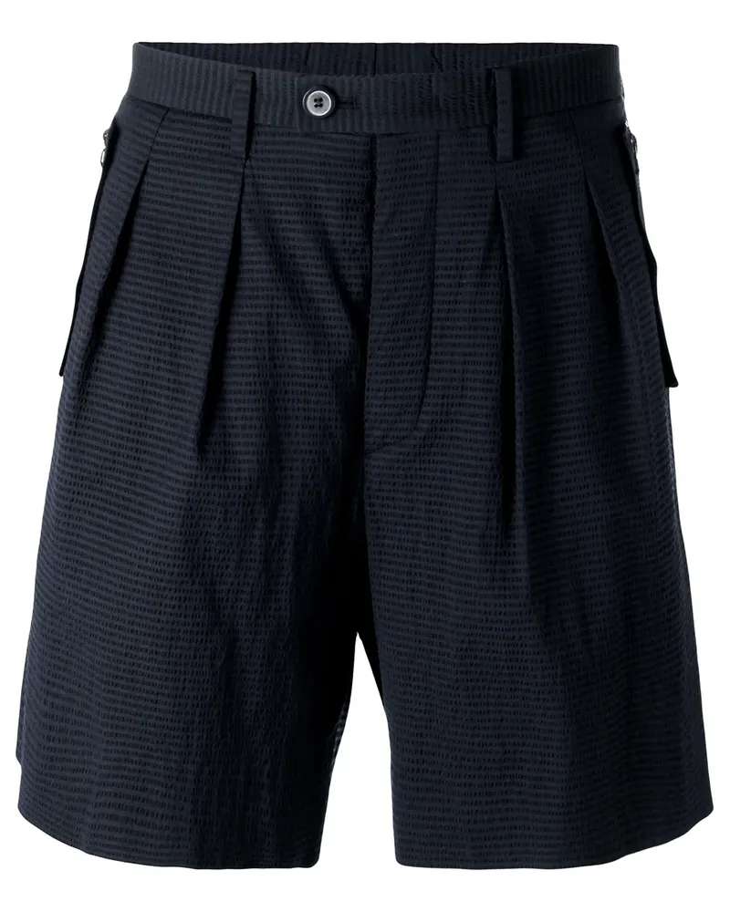 Wooyoungmi Bermudas mit Reißverschlusstaschen - Blau Blau