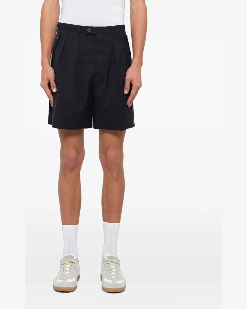 Wooyoungmi Bermudas mit Reißverschlusstaschen - Blau Blau