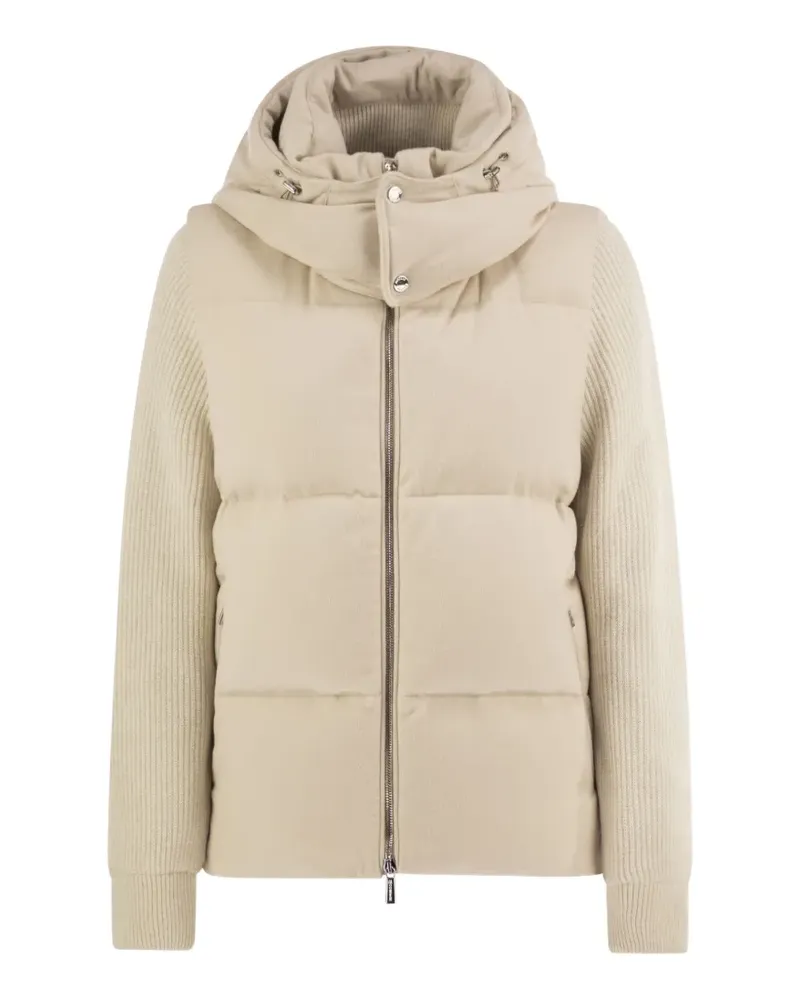 MOORER Gesteppte Ghiara-LS9 Jacke - Nude Nude