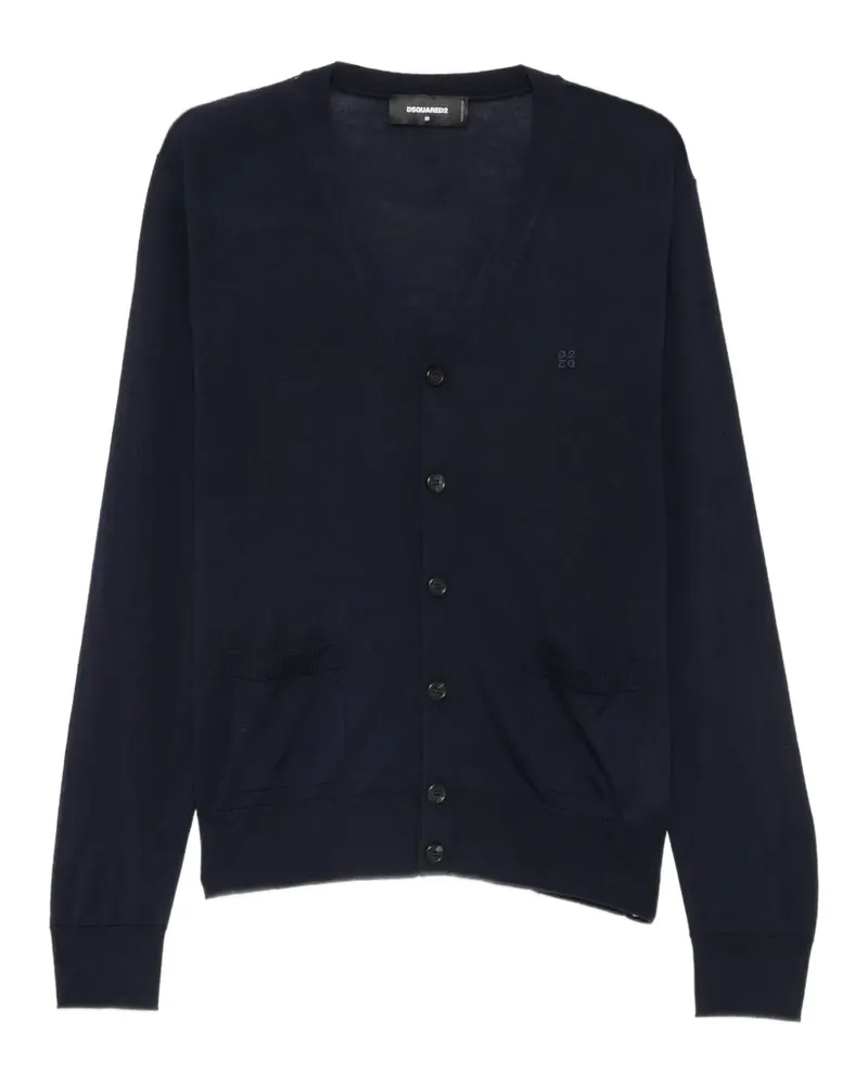 Dsquared2 Upside Down cardigan - Blau Blau
